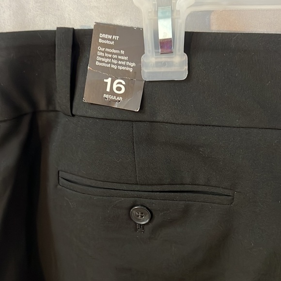 The Limited Drew Fit Black Collection Pants Size 16R  Boot cut Modern Fit - Picture 5 of 9